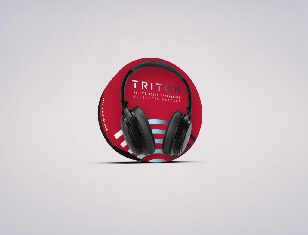 Packaging design concept for Taotronics headphones