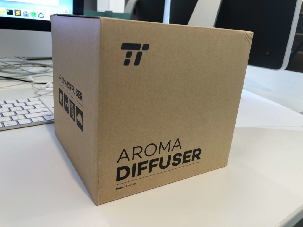 Taotronics diffuser packaging (before)
